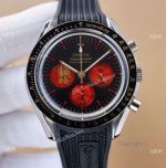 Replica Omega Snoopy Speedmaster Watch Red Subdials 42mm